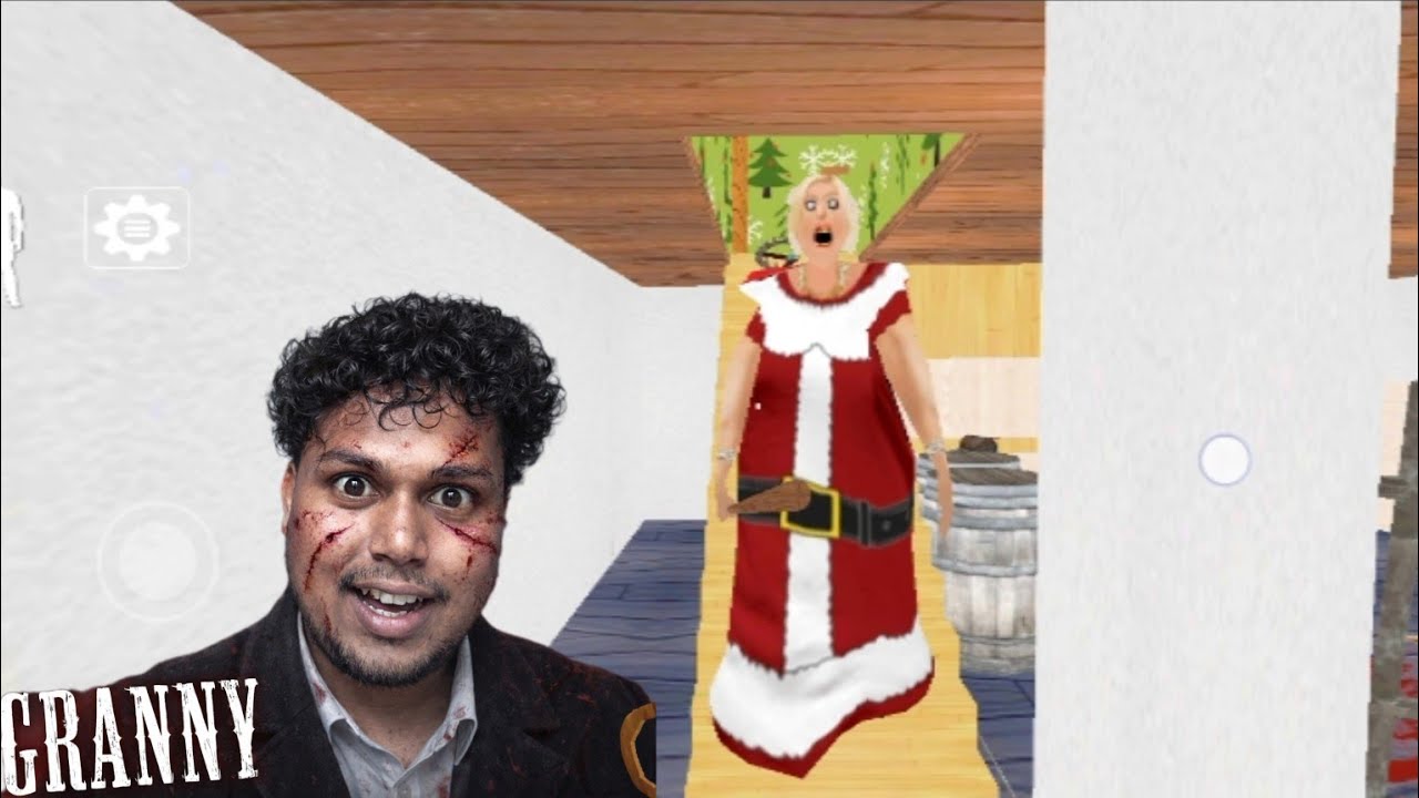 Granny Christmas Update 😱 Santa Dress Mein Horror Attack | Scary Escape Gameplay Hindi