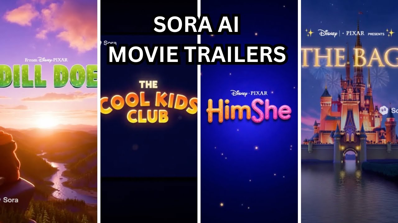 🔥 The Wildest Sora AI Trailers You’ll EVER See (Try Not to Laugh) 🤯