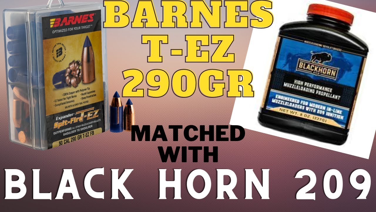 Barnes TEZ 290 гр с использованием BH209