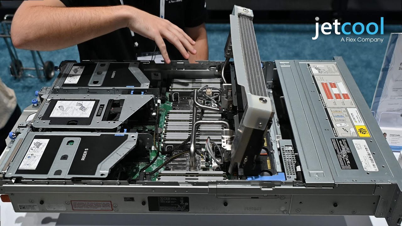 Dell PowerEdge R770 Liquid Cooling - OCP Global Summit 2025 Demo