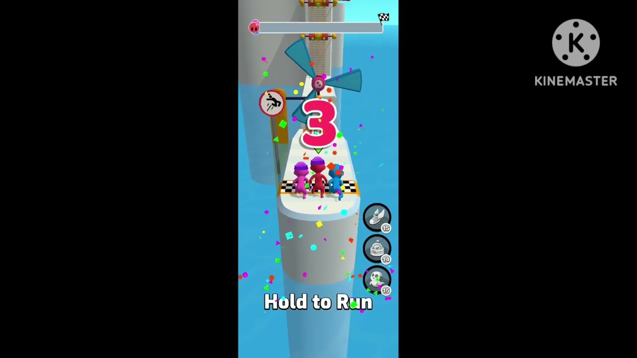 Full 3D racing game winning race first 🥇