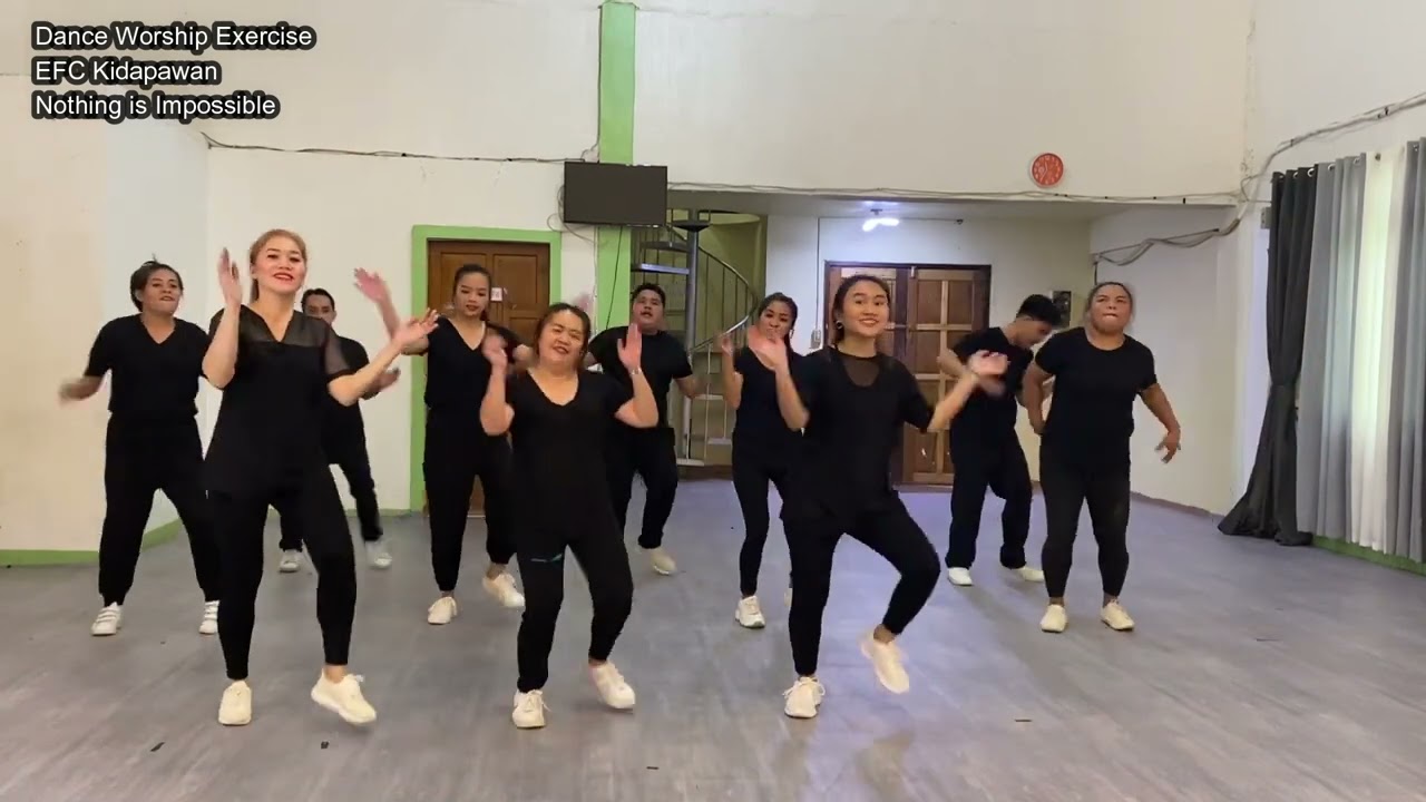 Dance Exercise - Christian Music (Nothing is Impossible)