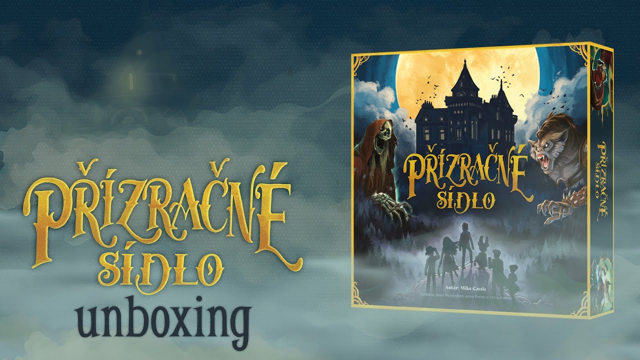 Přízračné sídlo – Jaké tajemství skrývá česká verze? | UNBOXING