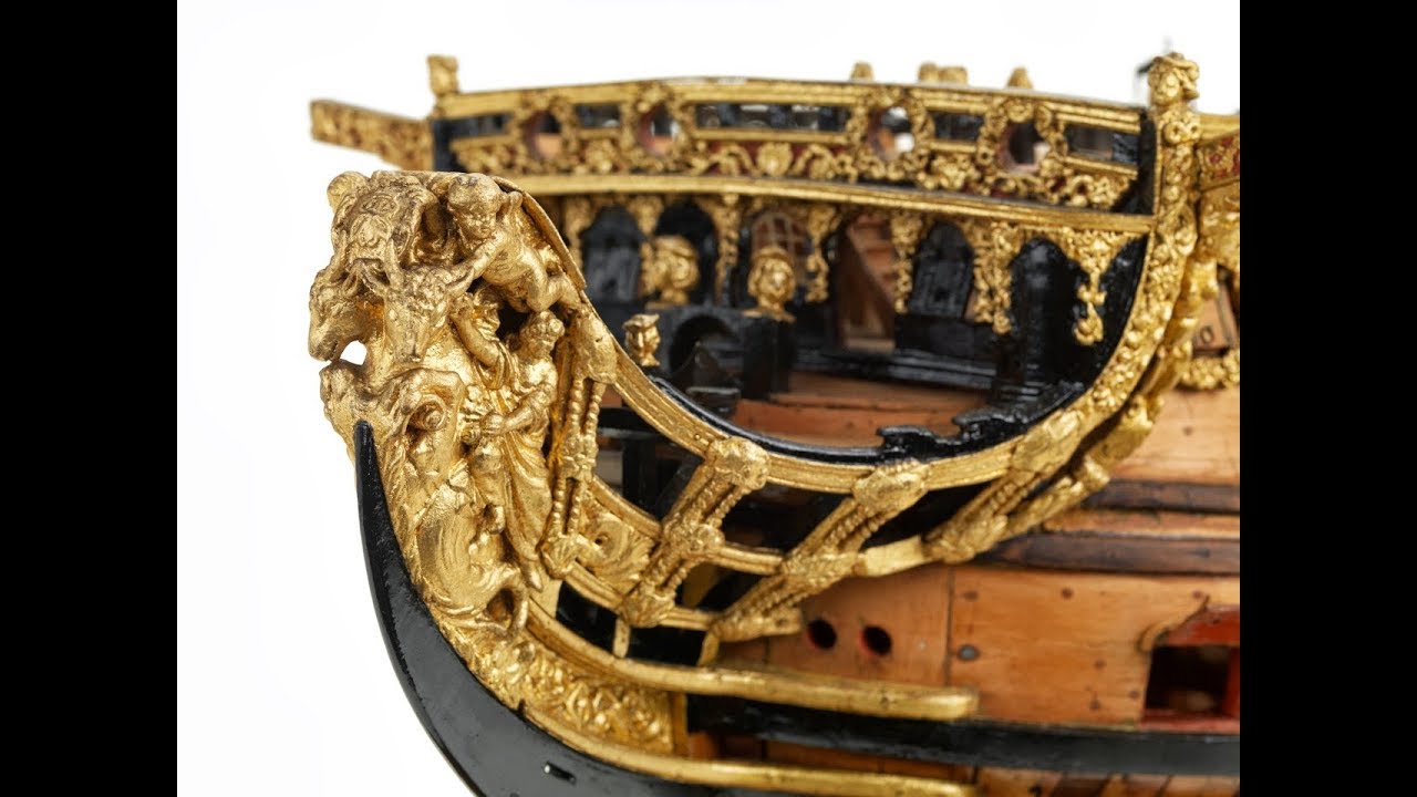 Warship 18th century (circa 1703); Three-decker; First rate; 96-gun | Relaxing classical music