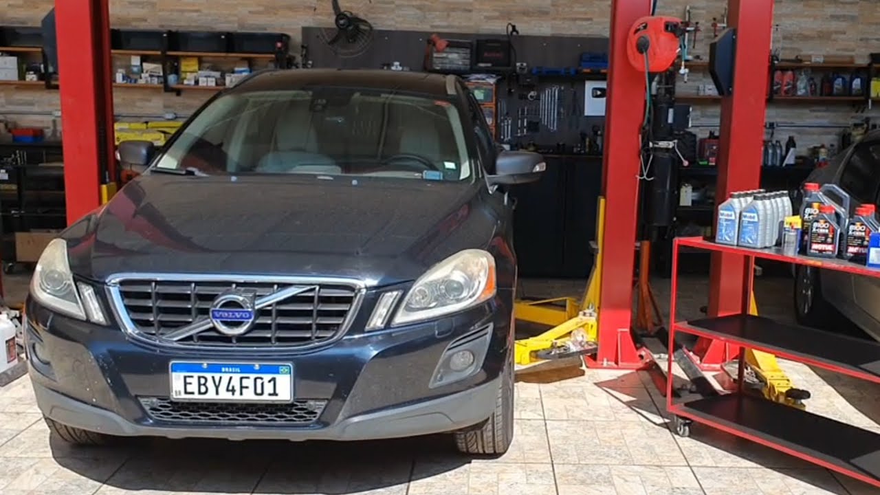 Volvo XC60 2010 3.0 T6 - Troca do Óleo,Filtro do Motor,Fluído da Transmissão e Filtro de Combustível