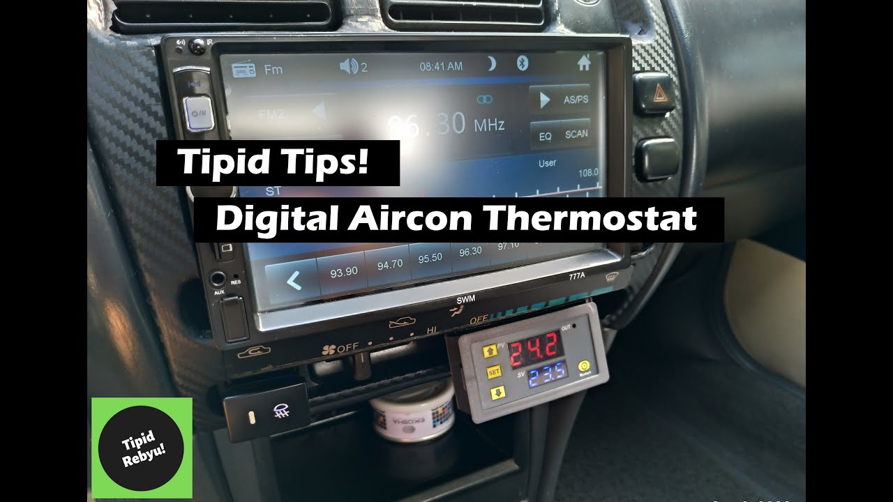 Cheap Digital Car Aircon Thermostat for Php220 only (93-97 Toyota Corolla)
