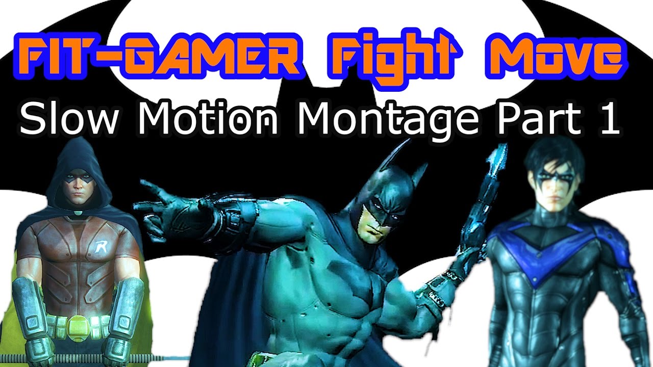 Batman Arkham Fighting Style | Counter Attacks Slow Motion!!!