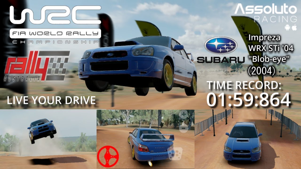 Assoluto Racing | Subaru Impreza WRX STi '04: Rally Australia [1:59:864] (Gameplay)