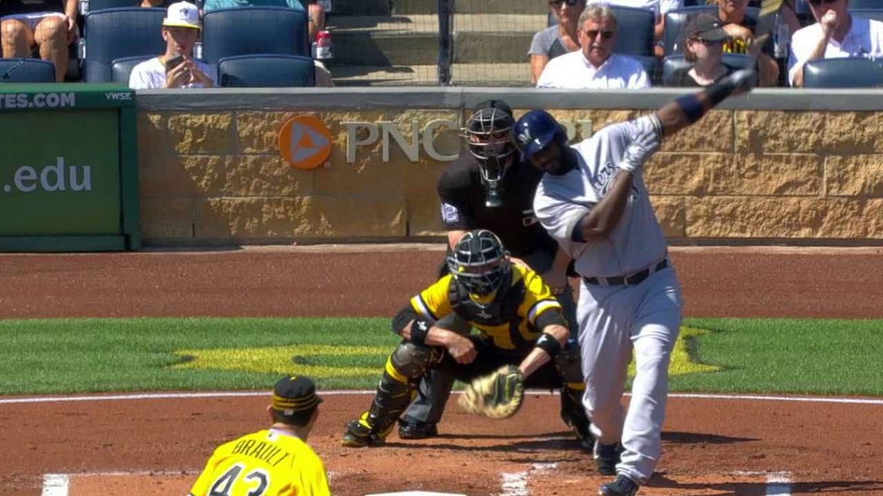MIL@PIT: Brault strikes out Carter to start the 2nd