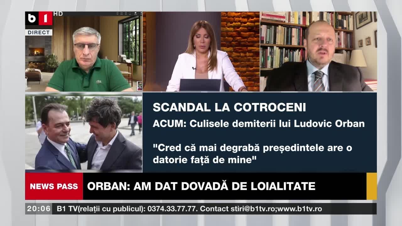 PAPAHAGI, DESPRE DEMITEREA LUI ORBAN: &bdquo;N.DAN &Icirc;I DATOREAZĂ CEL PUȚIN ALEGEREA CA PRIMAR AL CAPITALEI&rdquo;