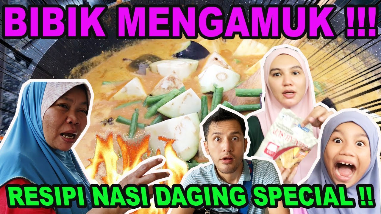 BIBIK CARI GADUH !! RESIPI NASI DAGING PALING SEDAP !! - Nur Shahida Mohd Rashid
