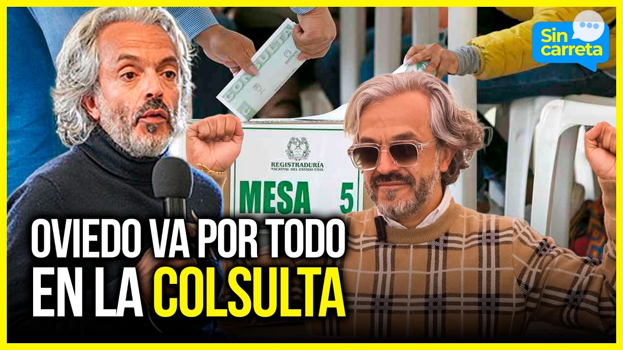 J. Daniel Oviedo revela estrategia para ganar Gran Consulta por Colombia el 8 de marzo | Sin Carreta