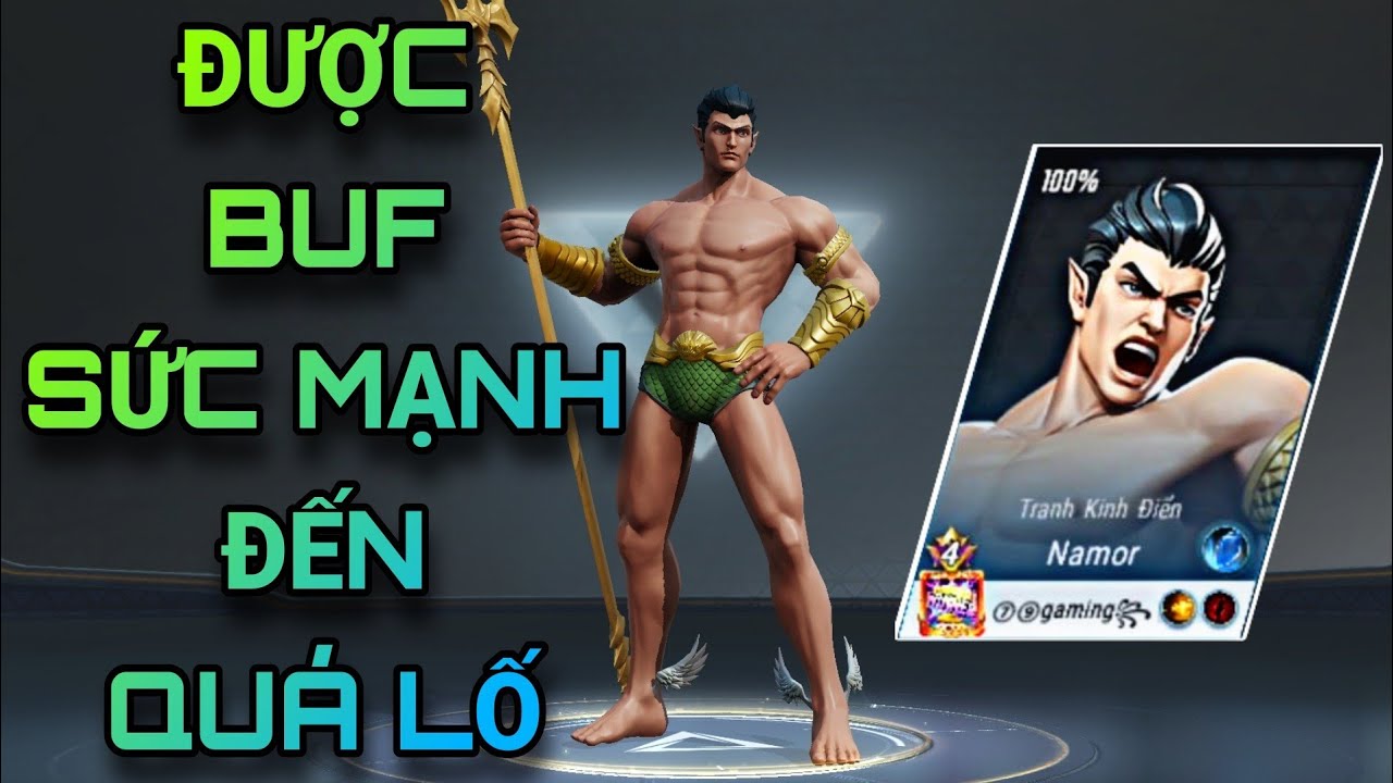 Marvel Super War | Namor Quay Trở Lại Với Thời Hoàng Kim Vì Được Buf Sức Mạnh Đến Quá Lố