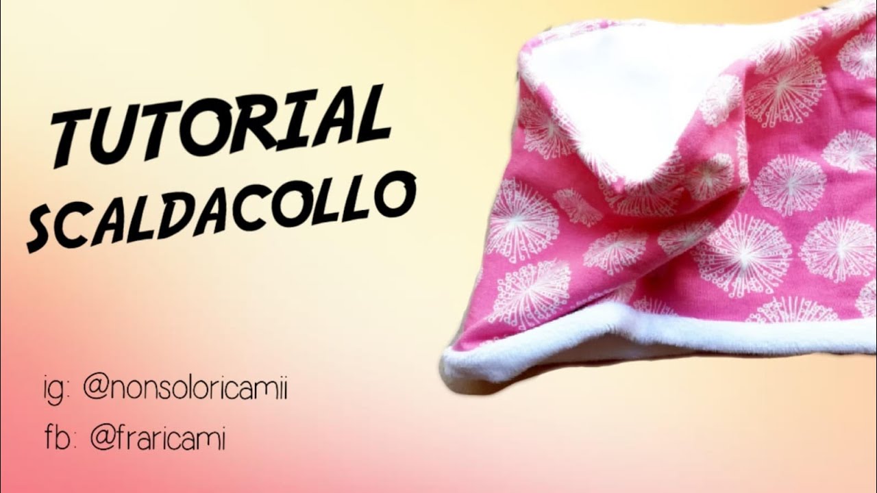 Tutorial scaldacollo #DIY