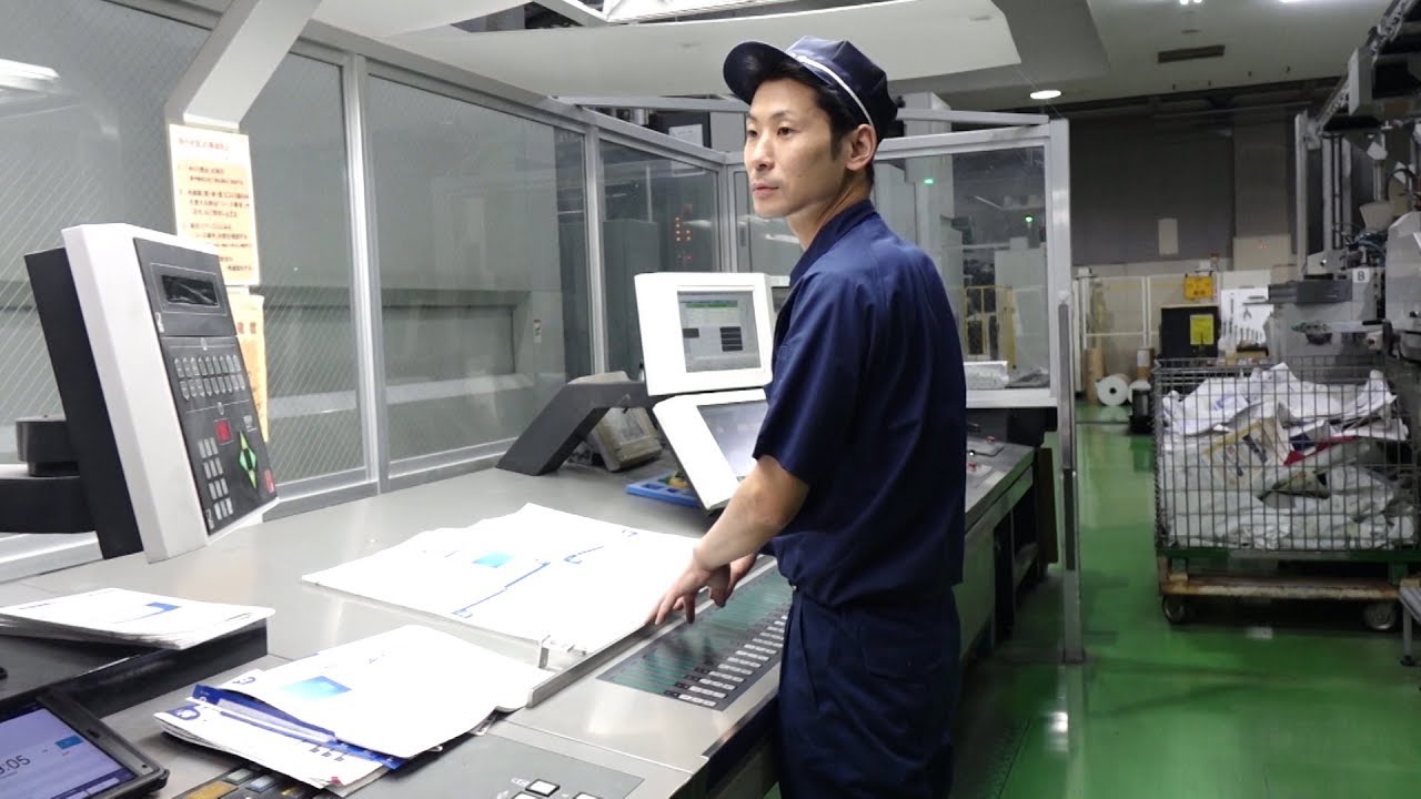 印刷オペレーター(職業情報提供サイト(日本版O-NET)職業紹介動画)