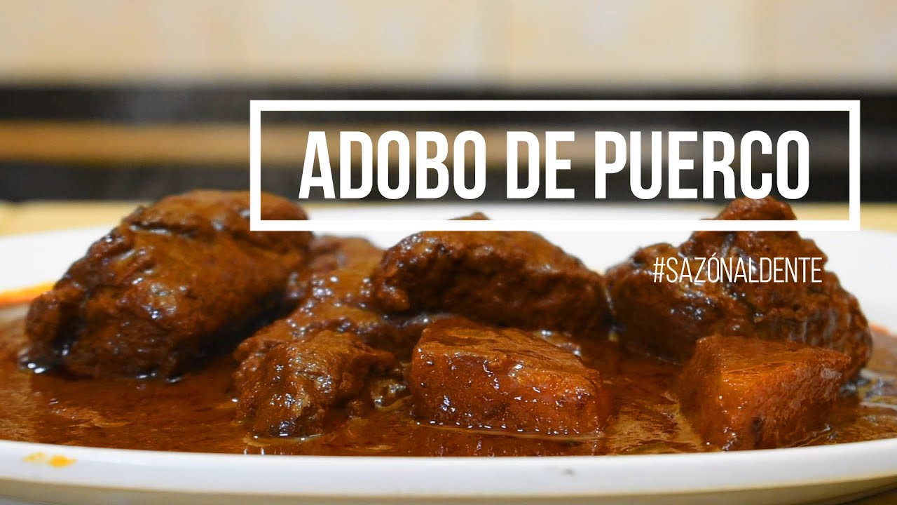 ADOBO de PUERCO | Sazón Al Dente 🔴