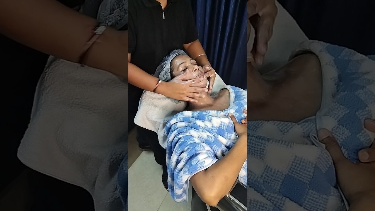 hydra facial glow lotion massage
