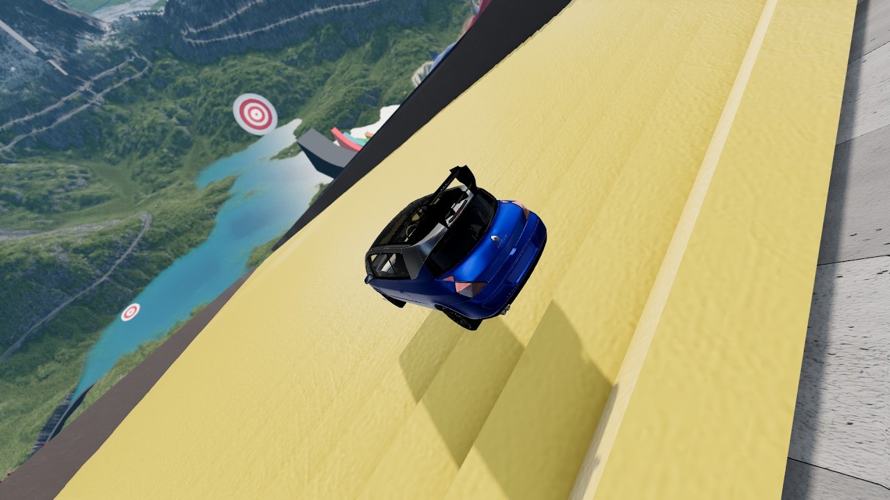BeamNG.drive - Cars vs Stairs #3