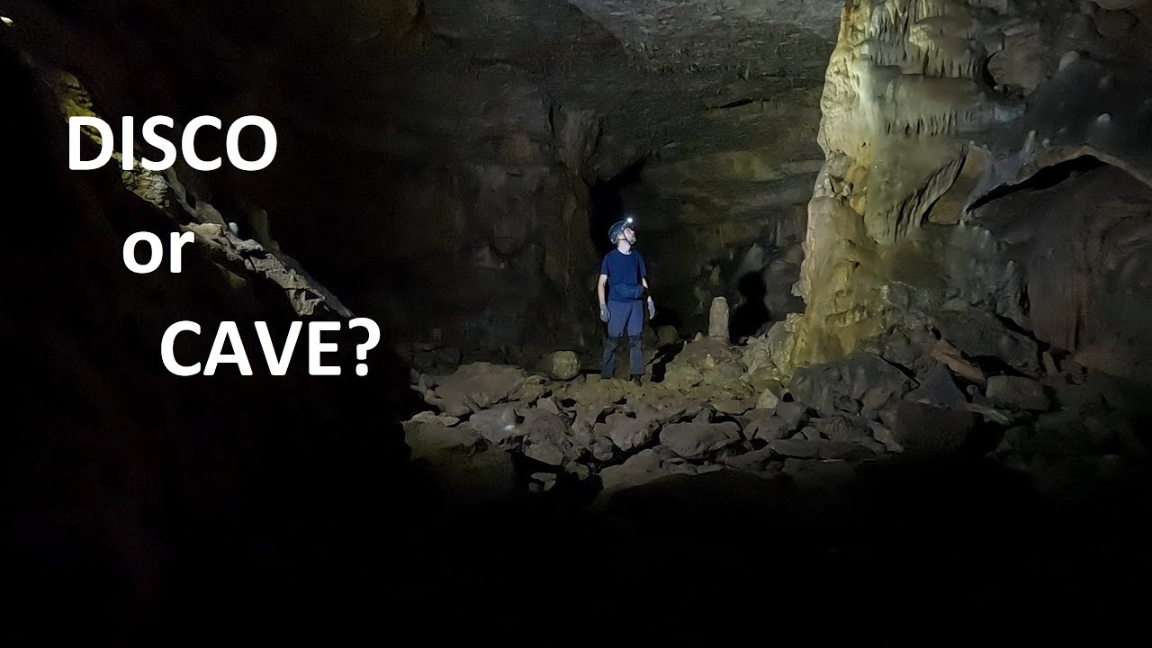 This Cave was used as a Disco: Grotte des Orcière
