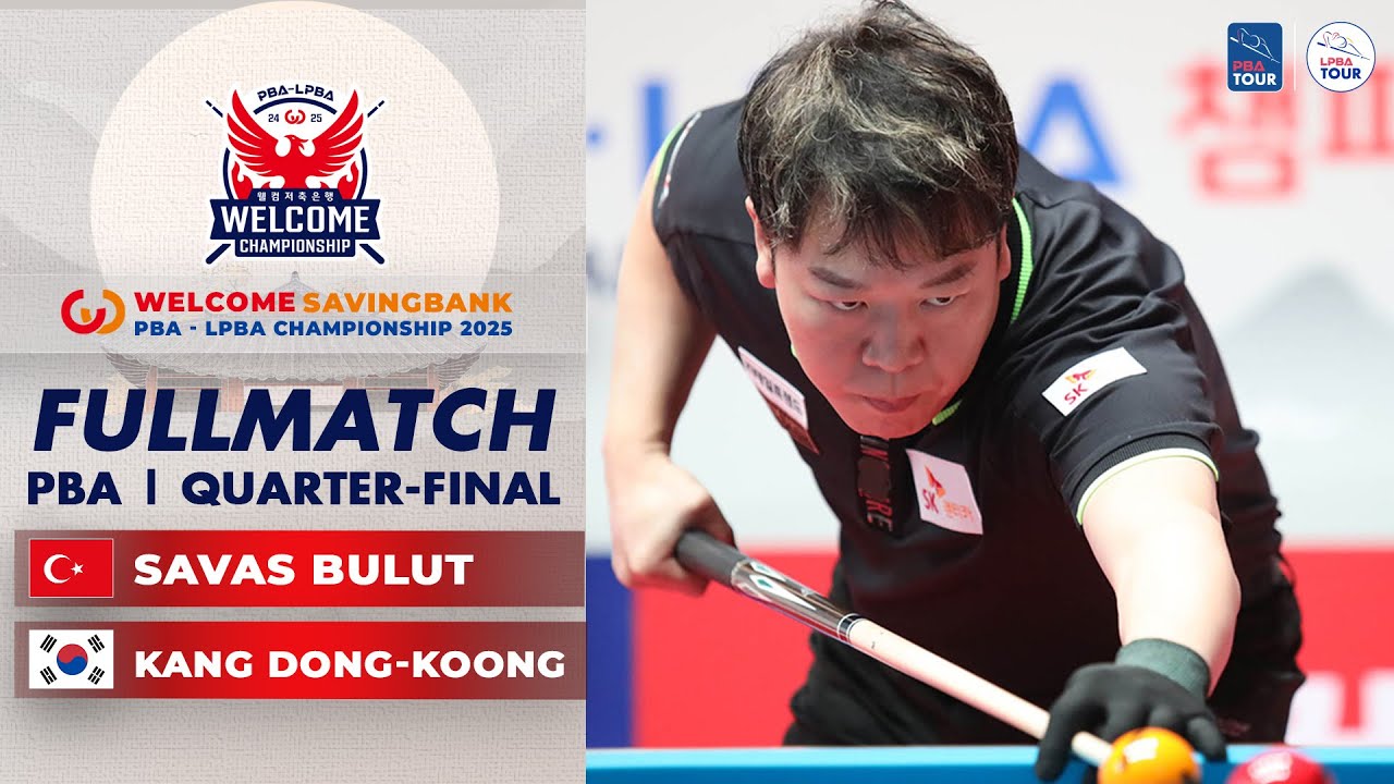 FULLMATCH: Savas BULUT vs Dong-koong KANG | PBA R8 | WELCOME SAVINGBANK CHAMPIONSHIP 2025