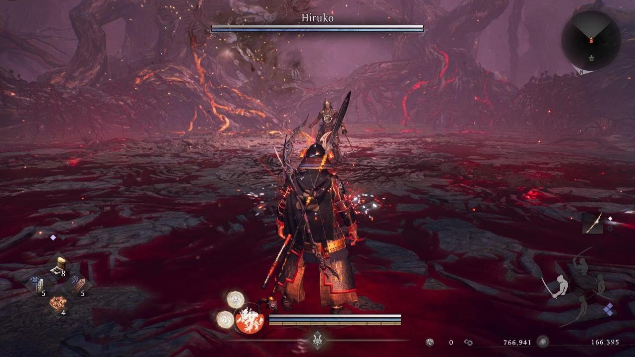 Nioh 3: Hiruko boss fight first clear solo