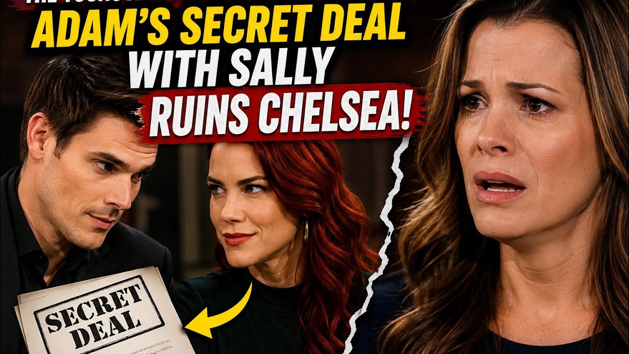 The Young and the Restless SHOCKER! Adam&rsquo;s Secret Deal With Sally Destroys Chelsea&rsquo;s Future 😱