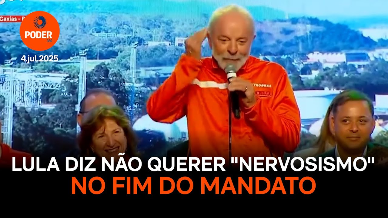 Lula acena ao Congresso e diz não querer 