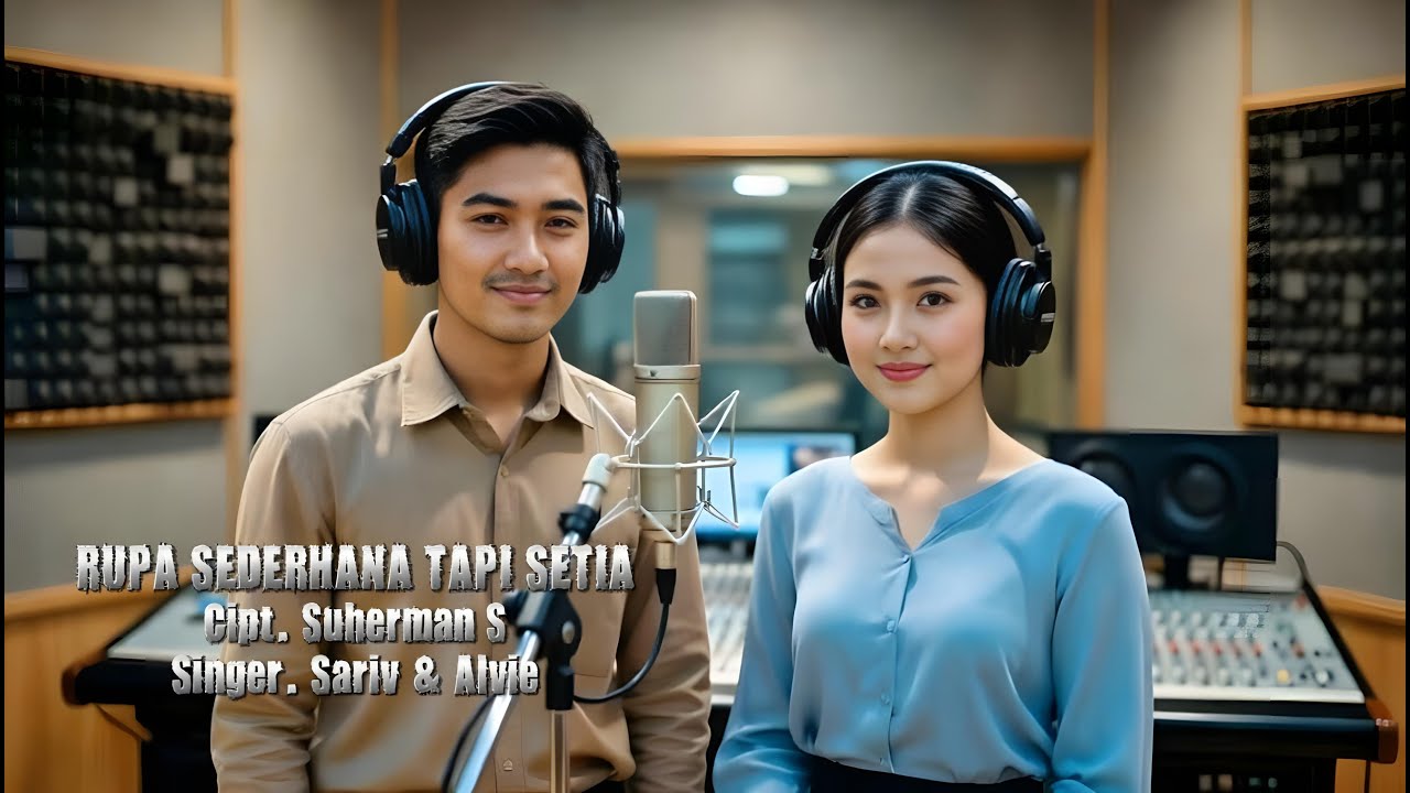 RUPA SEDERHANA TAPI SETIA SARIV & ALVIE #cintasenikaraoke @kabartis @eddymelodi @memeypribadi