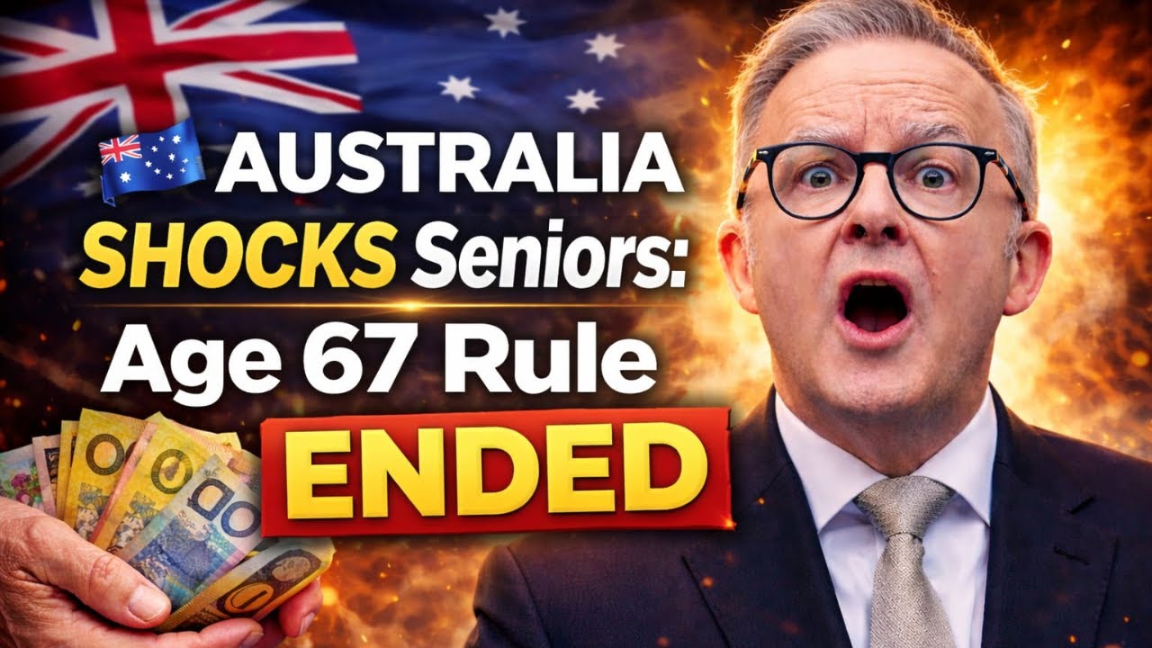 🇦🇺 Australia SHOCKS Seniors: Age 67 Rule ENDED | New Pension Laws Exposed
