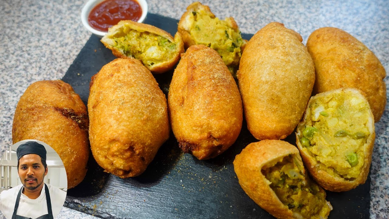 Bread Potato Roll | Potato Stuffed Crispy Bread Rolls | Easy Indian Snacks Recipe | Ivon's Kitchen