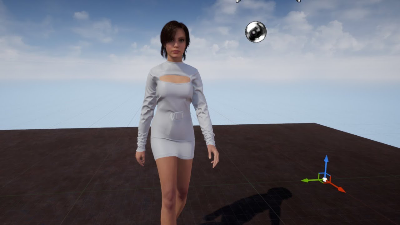 advanced rigging a custom cloth for Metahuman in Autodesk Maya