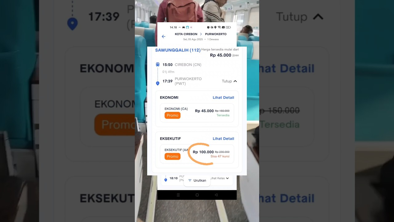 CARA PESAN TIKET GOSHOW DI KAI ACCESS &mdash; PRAKTIS & CEPAT         #kai #kereta #tiketgoshow #short