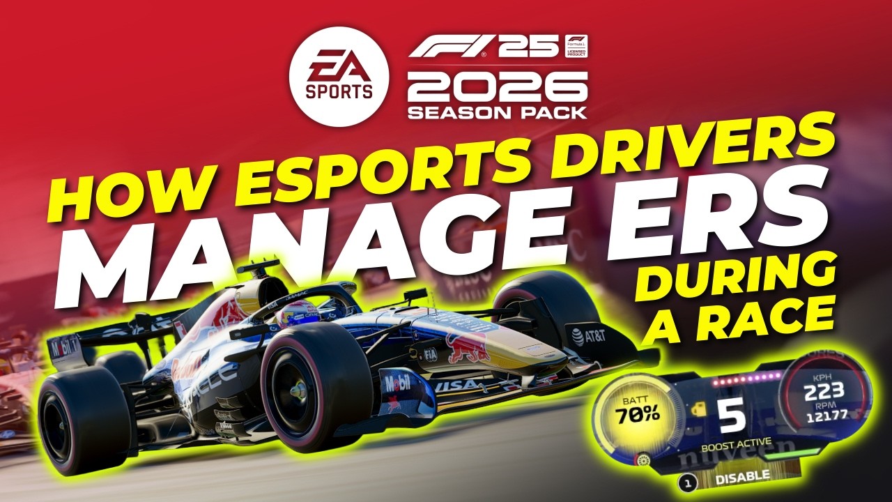 Пример управления ERS в гонке F1 26: как мастерски использовать ERS