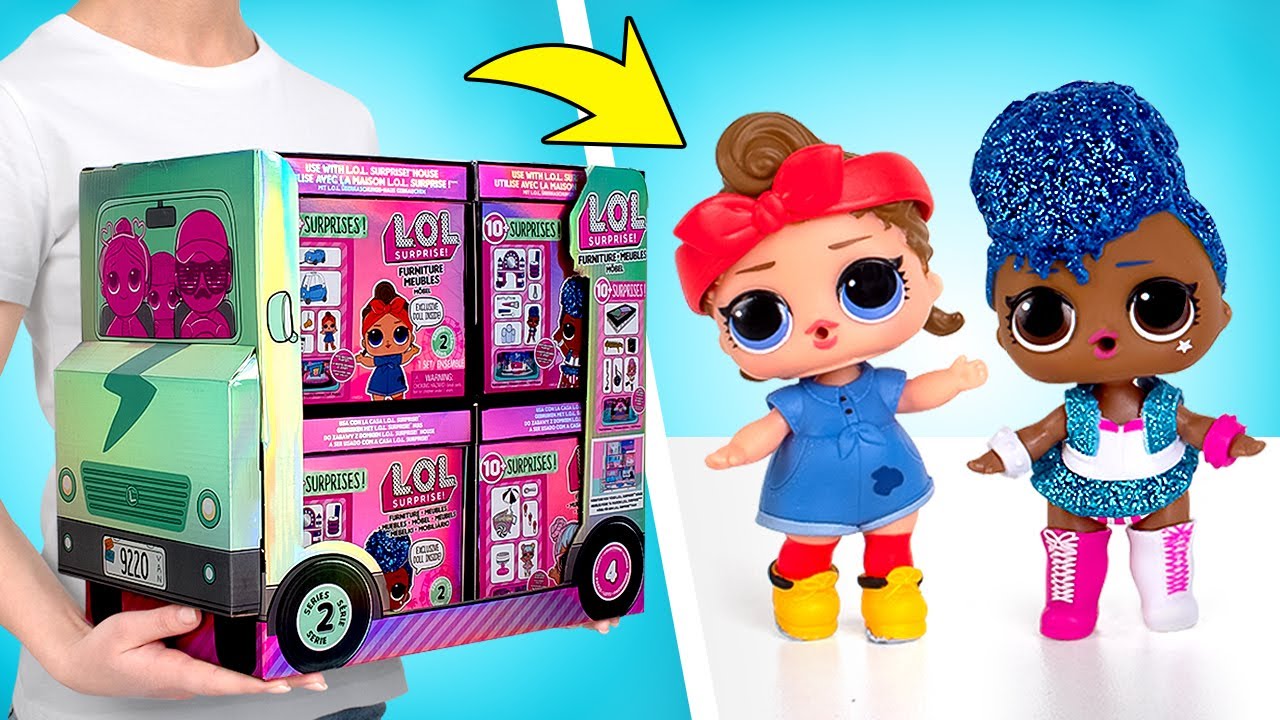 L.O.L. Surprise! UNBOXING Seri Paket Perabotan 2!