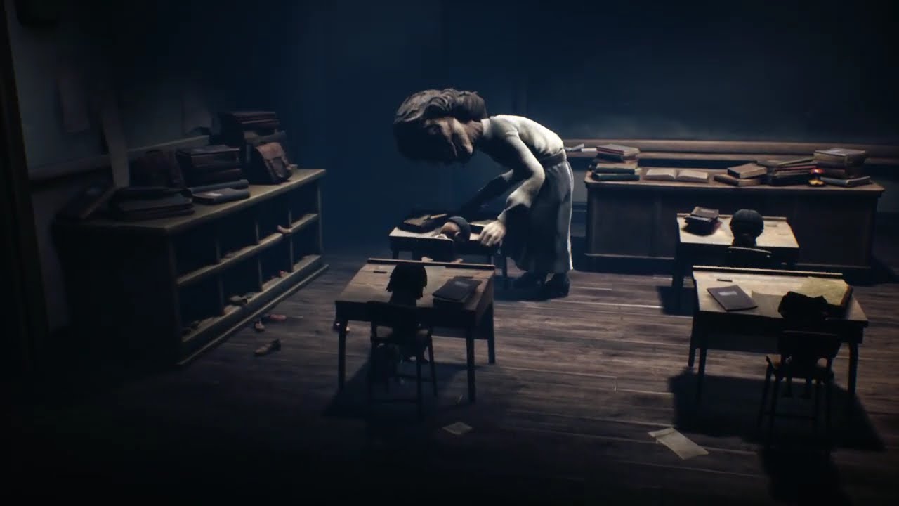 Little Nightmares 2 | Dark Horror Game play | Dodge the Scary Teacher