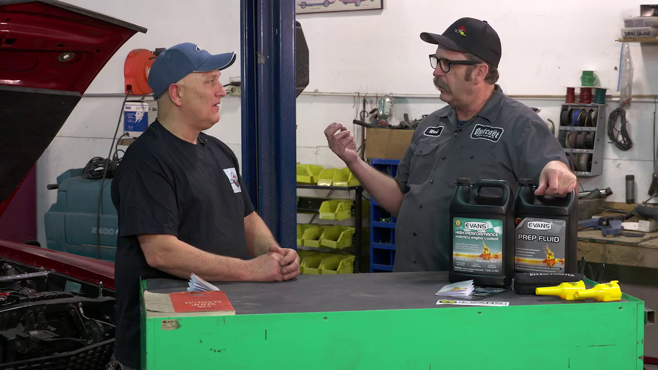 Installing Evans Waterless Coolant in a 1969 Mustang