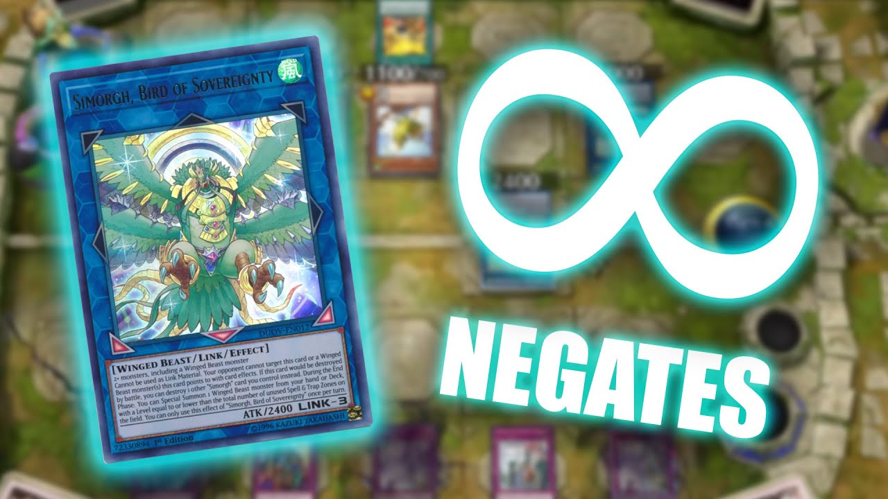 When your opponent has INFINITE NEGATES | Master Duel PLATINUM rank