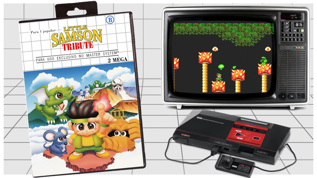 Little Samson Tribute, a new game for the SEGA Master System! [longplay]