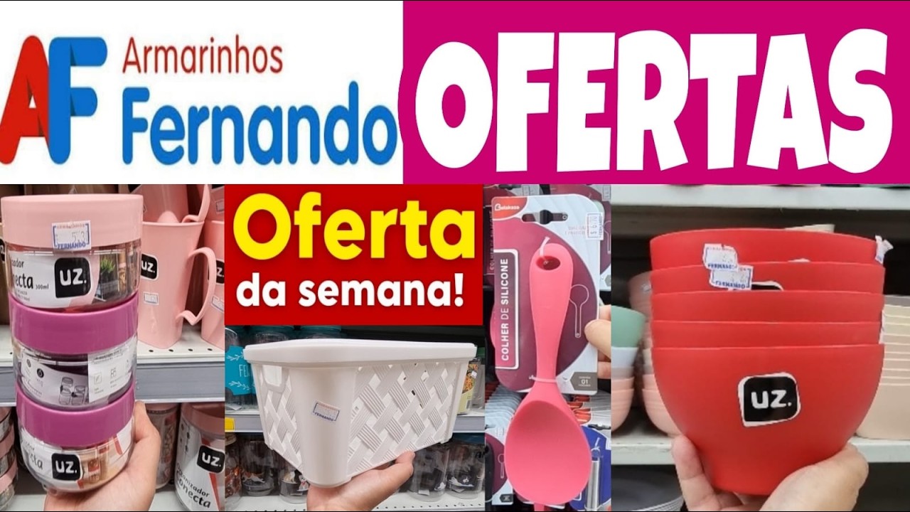 ARMARINHOS FERNANDO - ACHADINHOS para O LAR - promoção UTILIDADES PANELAS E TOUR NO ARMARINHOS BRÁS