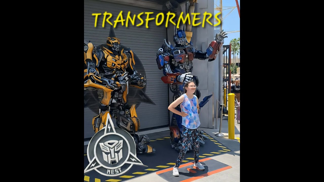 Transformers (Meet and Greet) At Universal Studios