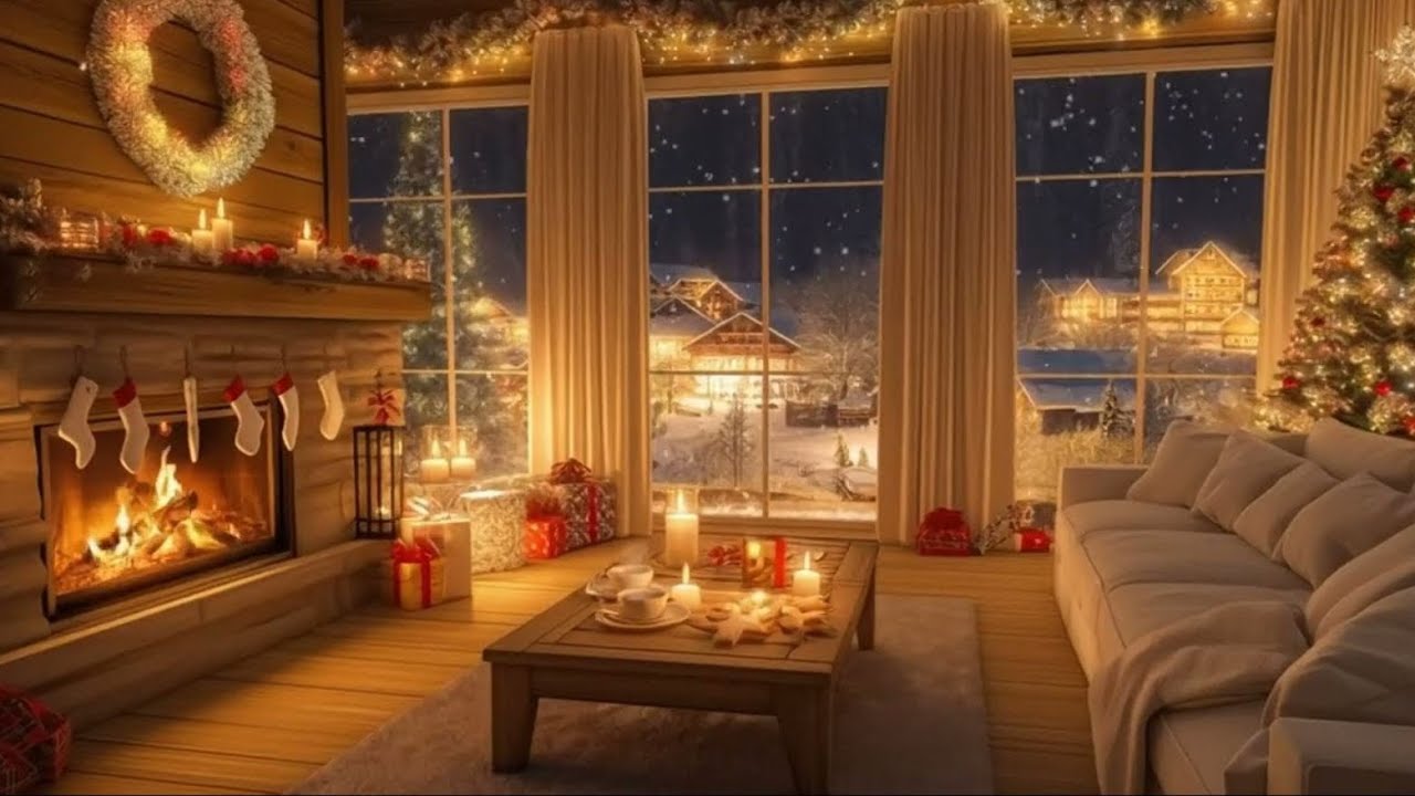 🔥 Fireplace Sounds 4K UHD | Deep Relaxation & Cozy Ambience