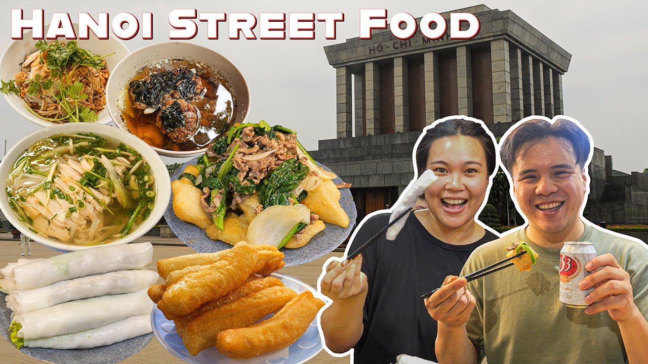 3 MUST EAT Street Foods in HANOI! | Vietnam Food Guide