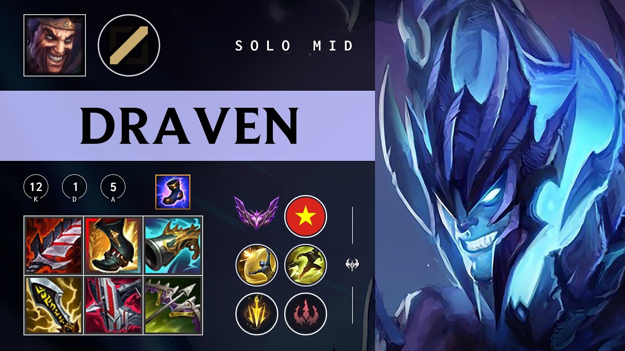 Draven Mid vs Kassadin - VN Master Patch 26.04