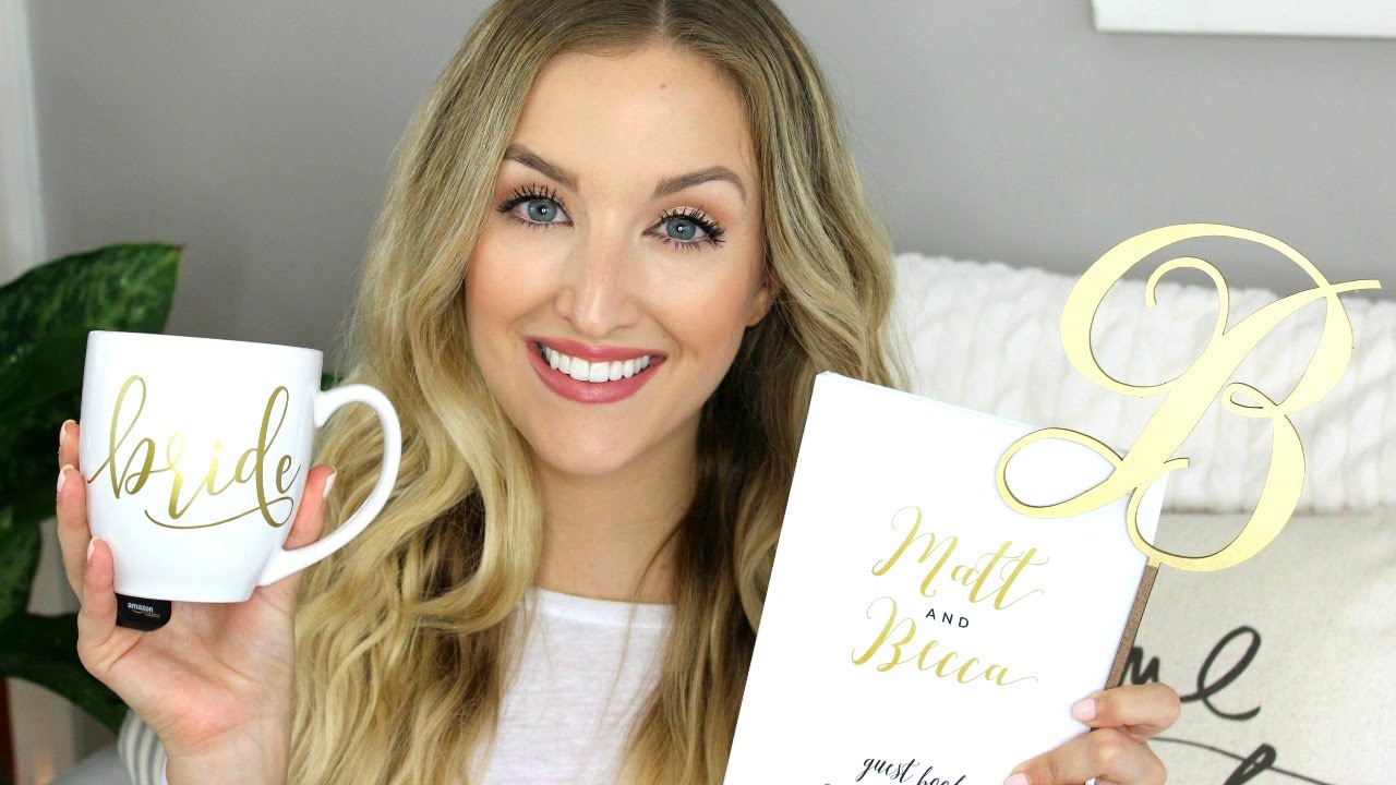 WEDDING DECOR HAUL | Etsy & HomeGoods | #BecomingBristow