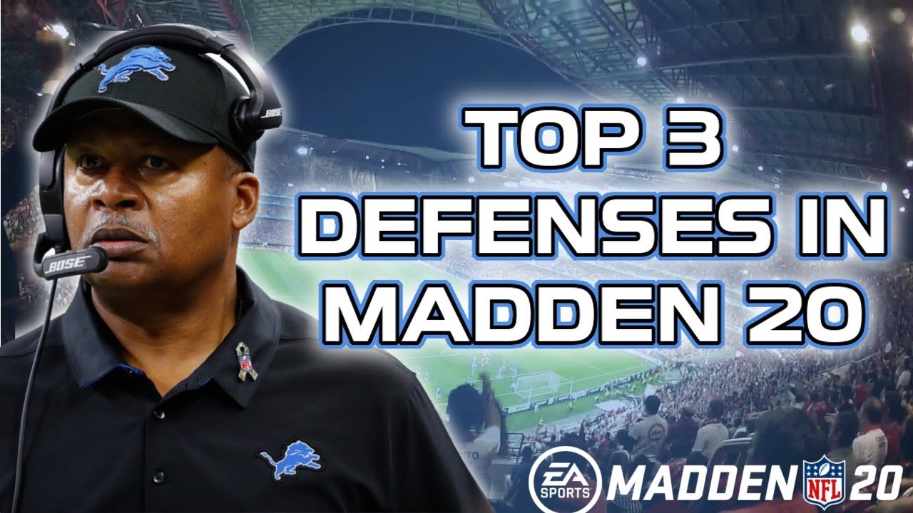 Top 3 DEFENSES in MADDEN 20 - Madden 20
