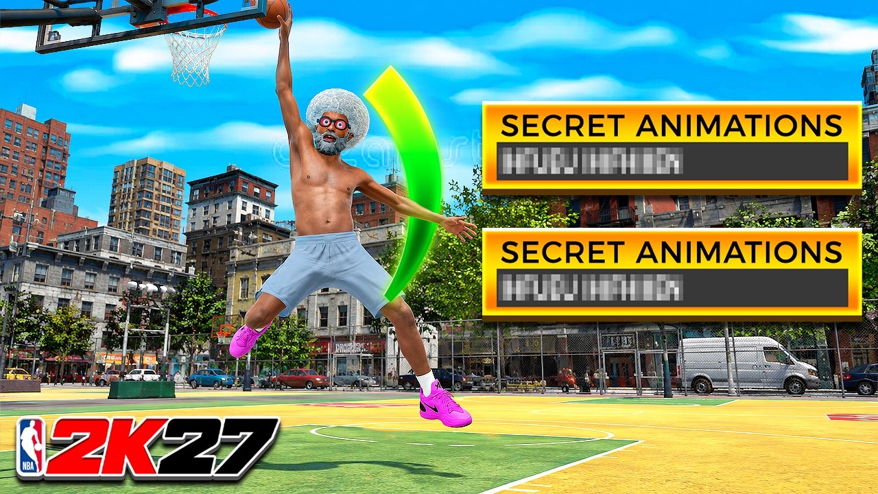 СЕКРЕТНЫЕ АНИМАЦИИ в NBA 2K27