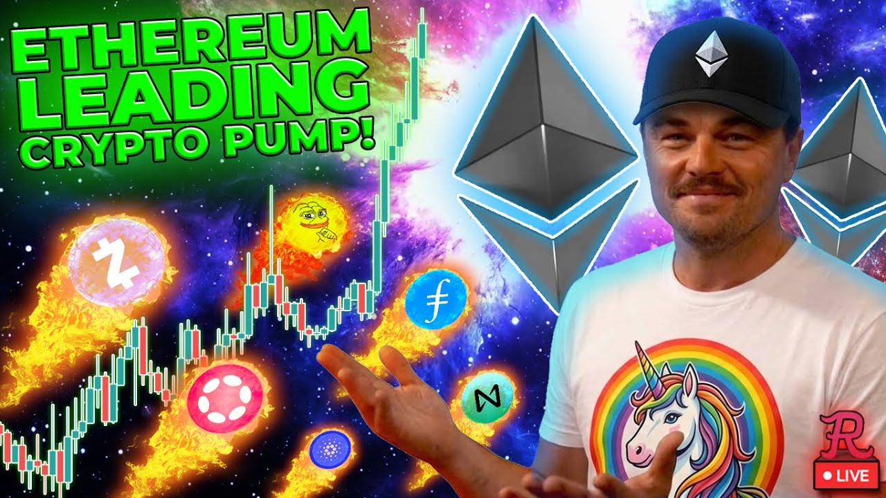 BITCOIN LIVE : ETH, CRYPTO PUMP STEALS THE SHOW