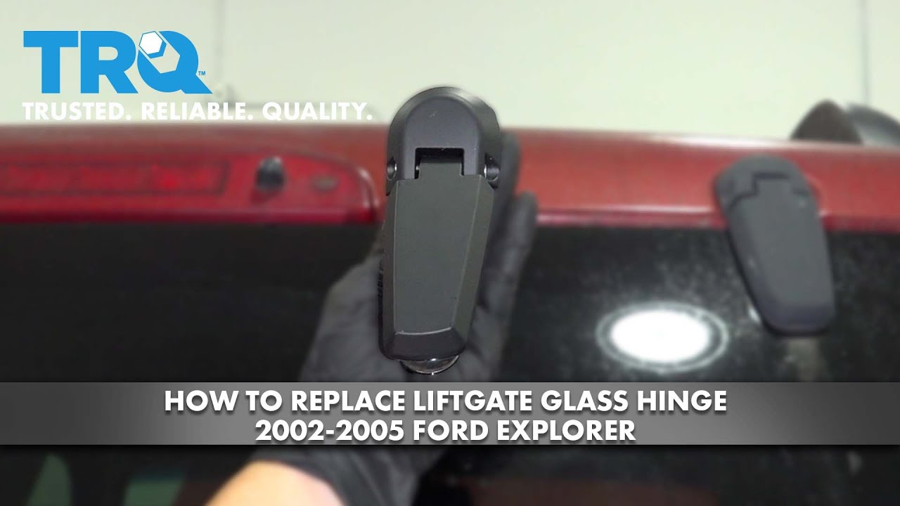 How to Replace Liftgate Glass Hinge 2002-2005 Ford Explorer