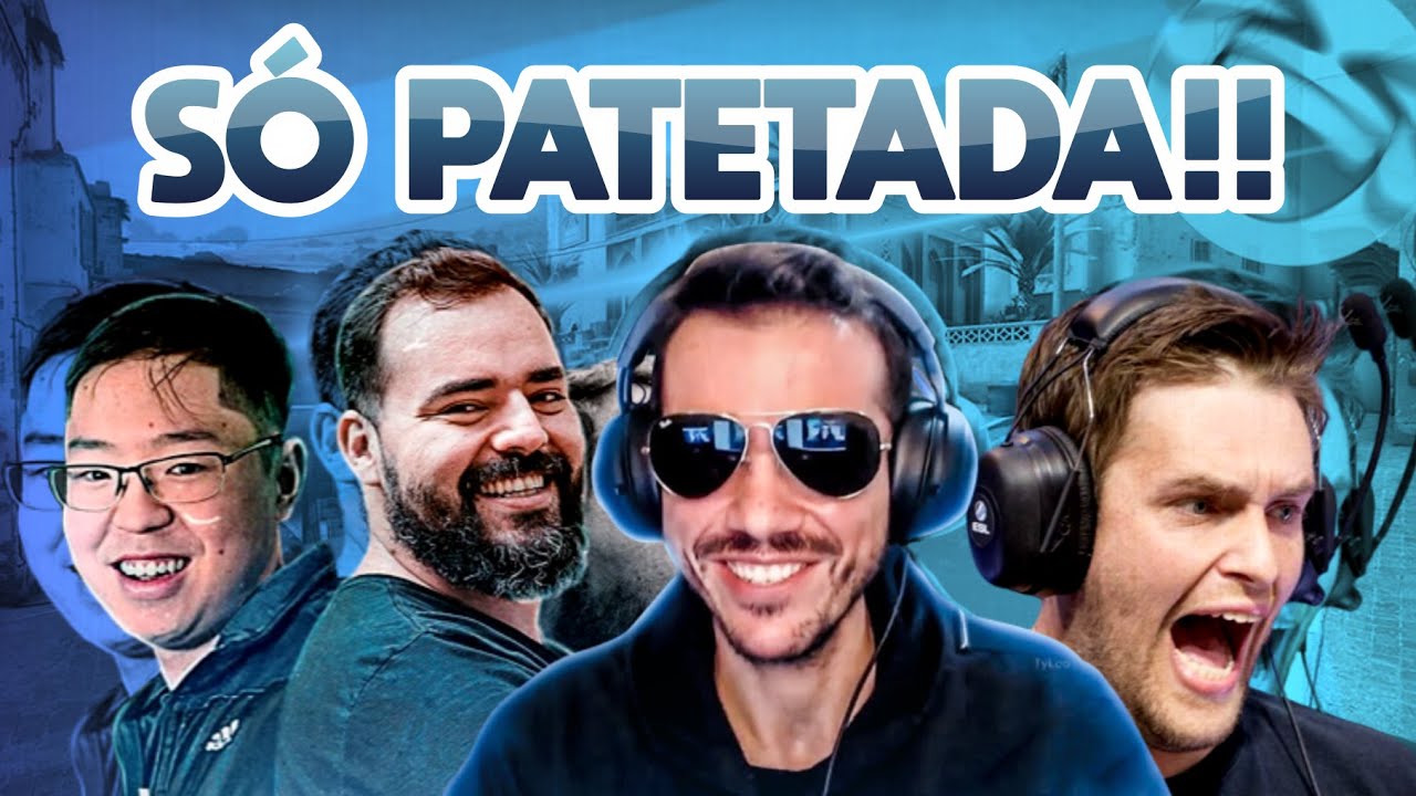 Gaules, Bt0, Liminha, Apoka e Nak jogando CS:GO (S&oacute; patetada 😂)
