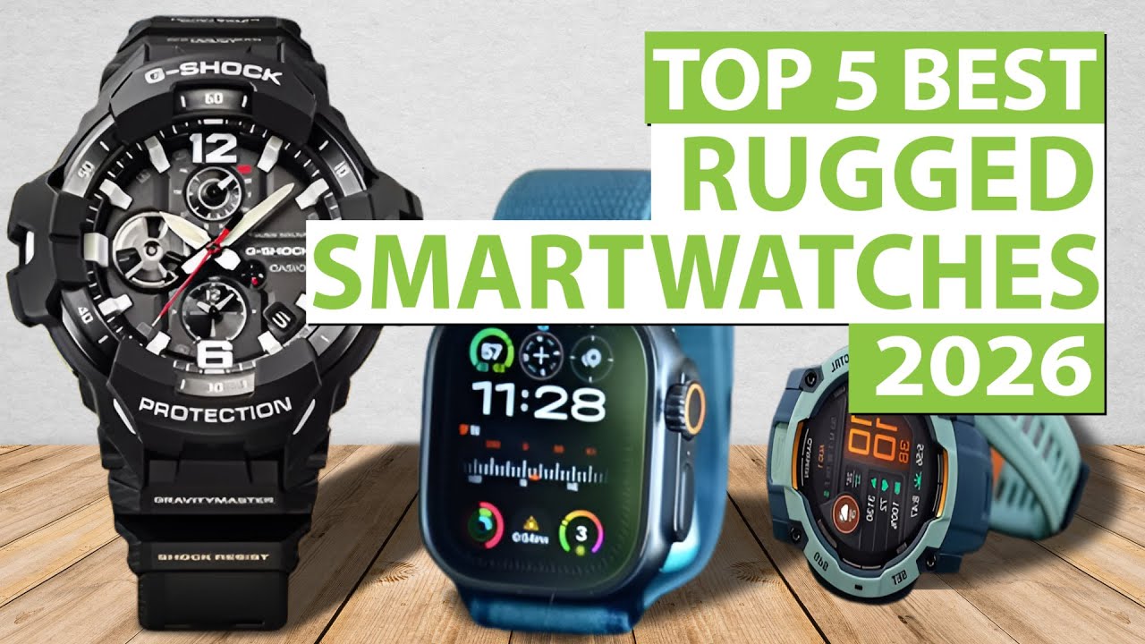 TOP 5 BEST Rugged Smartwatches in 2026 on amazon [don’t buy one before watching this]